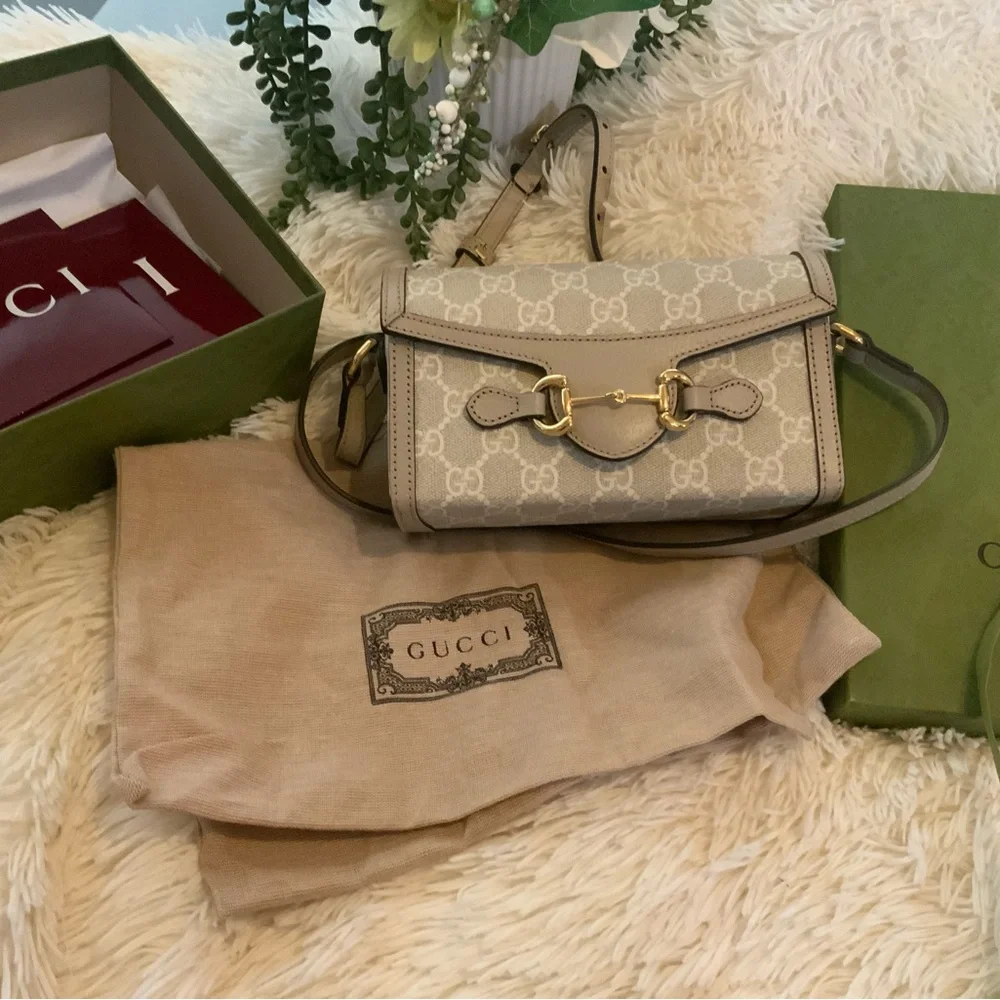 Gucci Horsebit 1955 Mini Bag - Picture 2 of 12